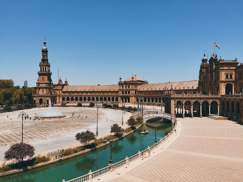 Plaza de España in Seville, Andalucía
